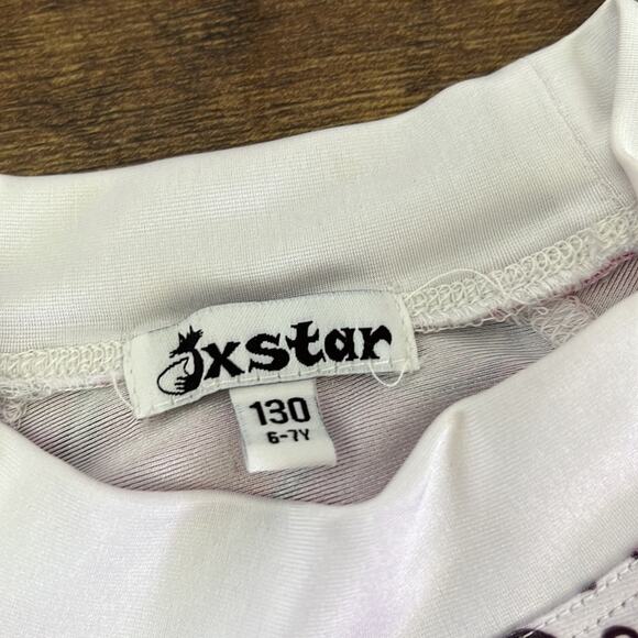 5 for $20 Oxstar 6-7Y Pink Long Sleeve Unicorn Dri-Fit Style Tee - Picture 2 of 9